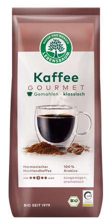Caffè macinato Arabica classico biologico 500 g – Lebensbaum