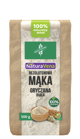 Farina di grano saraceno bianco senza glutine 500 g - Naturavena