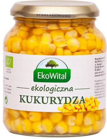 SET 12 x Mais in salamoia bio 350 g - Ekowital