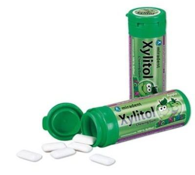 Gomma da masticare per bambini alla mela, 30 pezzi – Miradent