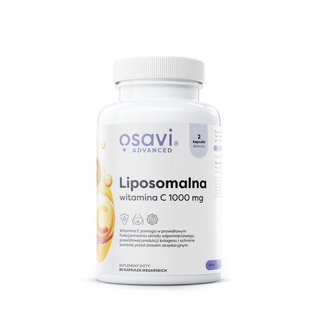 Vitamina C Liposomiale Senza Glutine Integratore Alimentare 60 Capsule – Osavi