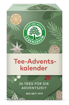 Calendario dell'Avvento 2024 (tè e tisane) bio (24 pz) 42,5 g - Lebensbaum