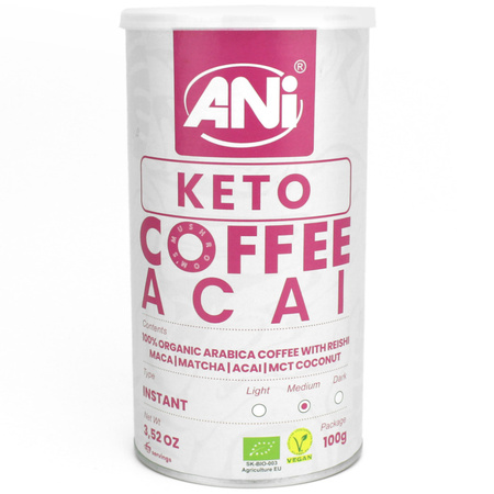 Caffè solubile Reishi Keto Acai Biologico 100 g – Ani
