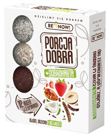 Palline di frutta e noci 12 pezzi x 12 g - Pure Life