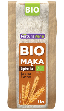 Farina di segale leggera tipo 720 bio 1 kg - Naturavena