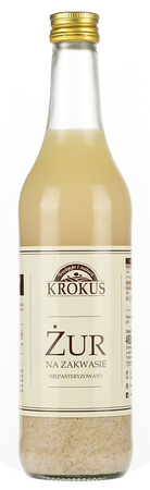 Zuppa di pasta madre non pastorizzata 480 ml - Krokus