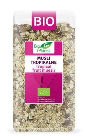 Muesli tropicale biologico 300 g – Bio Planet