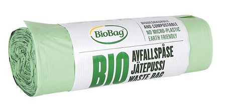 Sacchi per rifiuti bio e misti 35 l 20 pz. (compostabili e biodegradabili) - Biobag