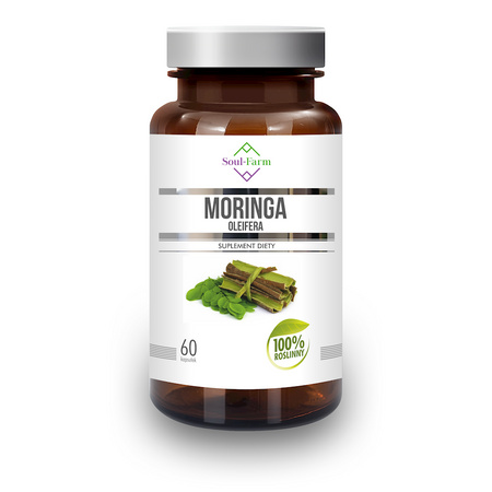 Estratto di Moringa, integratore alimentare, 60 capsule (400 mg) – Soul Farm