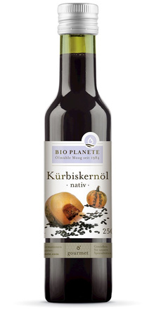 Olio di semi di zucca spremuto a freddo bio 250 ml