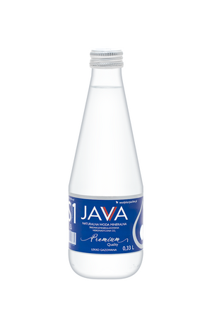 Acqua minerale naturale mediominerale leggermente frizzante 330 ml (vetro) – Java