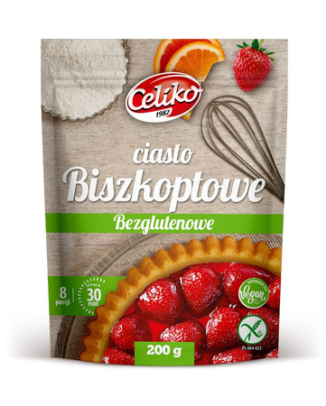 Miscela di pan di Spagna senza glutine Celiko, 200g