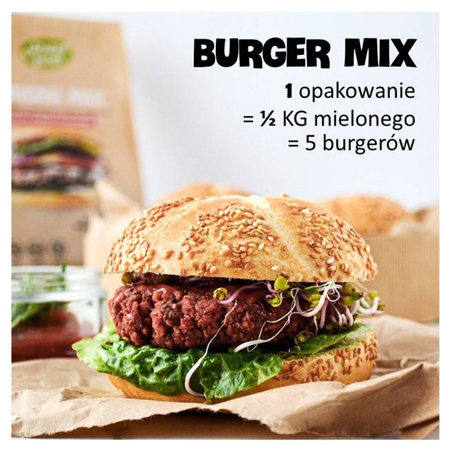 Mix di hamburger vegani sostituto della carne vegetale alimenti coltivati 200g