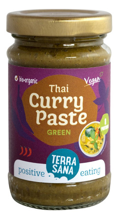 Pasta di curry verde bio 120 g – Terrasana