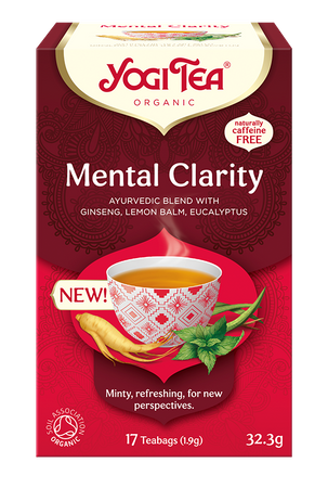 Tisana ayurvedica Mental Clarity biologico (17 x 1,9 g) 32,3 g – Yogi Tea