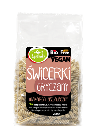 Pasta di grano saraceno Fusilli senza glutine Biologico 250 g – Apotheke