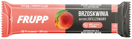 Barretta alla pesca liofilizzata senza glutine 10 g - Celiko (Frupp)