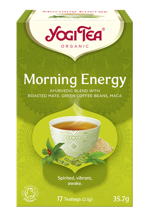 Tè Morning Energy biologico (17 x 2,1 g) 35,7 g – Yogi Tea