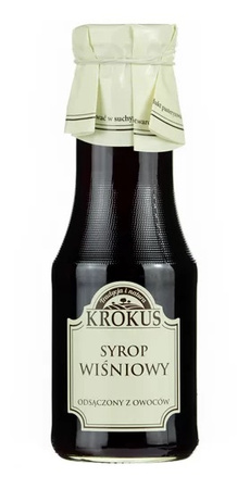 Sciroppo di ciliegie senza glutine 375 g (300 ml) - krokus