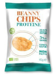 Patatine proteiche di lenticchie senza glutine bio 40g - beanny chips