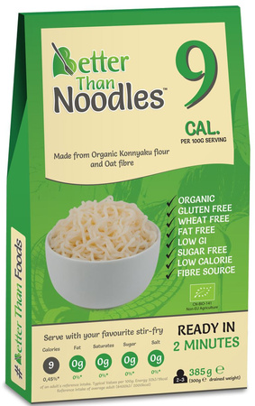 Tagliatelle di konjac senza glutine bio 385 g