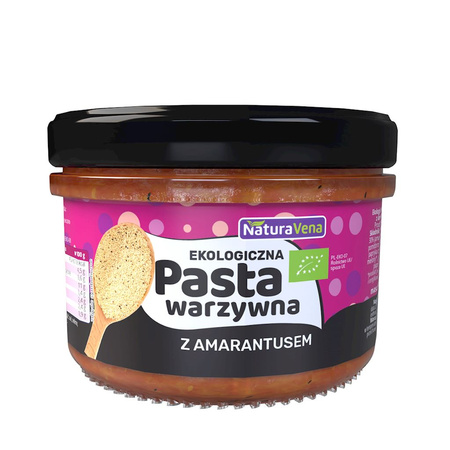 Pasta vegetale con amaranto BIO 185 g - Naturavena