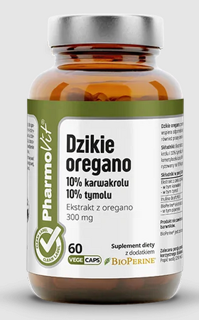 Estratto di organo selvatico (300 mg) integratore alimentare senza glutine 60 capsule - Pharmovit (Clean Label)