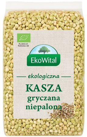 Grano saraceno non tostato biologico 1 kg – Ekowital