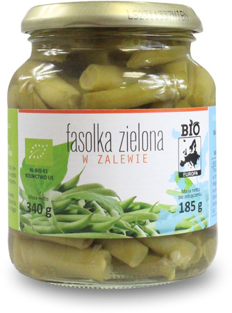Fagiolini in salamoia in barattolo BIO 340 g (185 g)