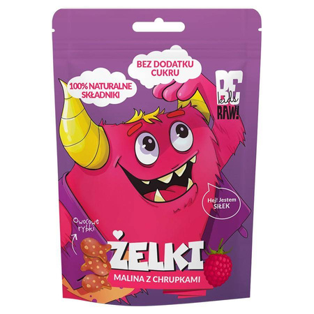 Gelatina di lamponi con patatine beraw kids, 35g