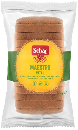Maestro vital - pane multicereali senza glutine 350 g