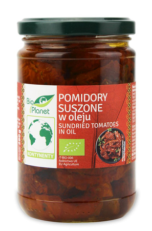 Pomodori secchi sott'olio Biologici 280 g – Bio Planet