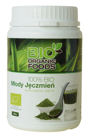 Succo d'orzo giovane in polvere bio 300 g - Bio Organic Foods