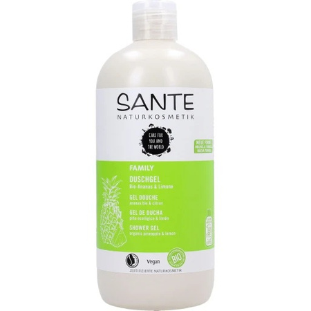 Gel doccia biologico all'ananas e limone 500 ml - Sante Naturkosmetik