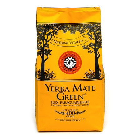 Yerba mate Green Energy 400 g – Yerba mate verde