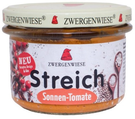 Crema di girasole con pomodori secchi senza glutine Biologica 180 g – Zwergenwiese