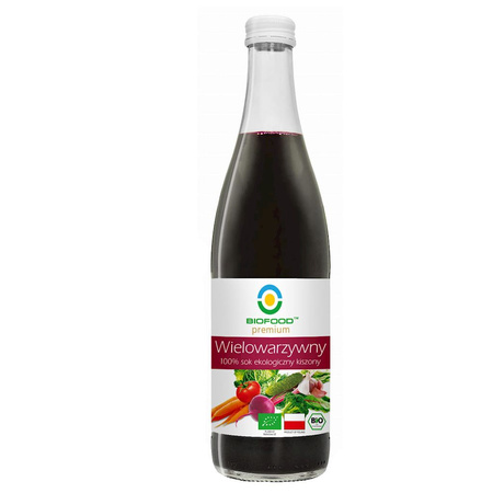 Succo multivegetale fermentato senza zucchero Biologico 500 ml – Bio Food