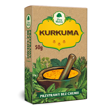 Curcuma 50 g - Dary Natury