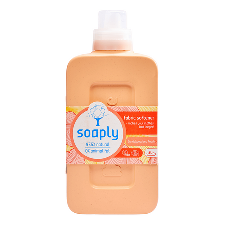Ammorbidente eco 750 ml (30 lavaggi) al sandalo e pesca - SOAPLY