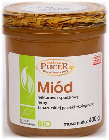Miele di bosco Biologico 400 g – Pucer