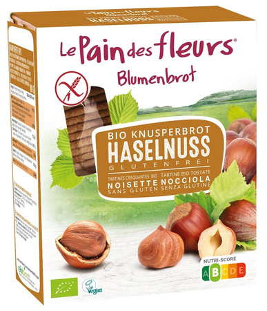 Pane croccante alle noci senza glutine bio 150 g - Le Pain des Fleurs