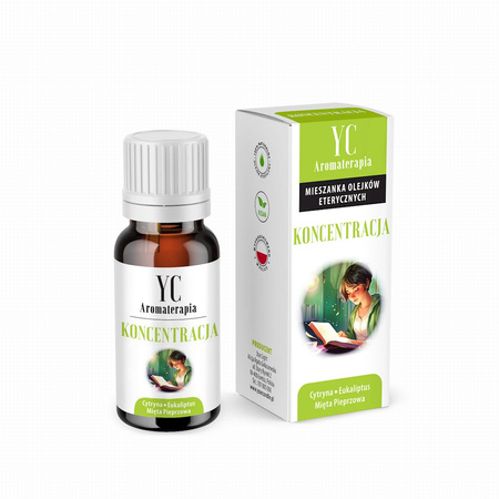Miscela di oli essenziali per concentrazione 10 ml - LA TUA CANDELA