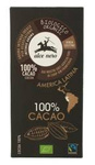 Tavoletta di cioccolato fondente 100% cacao biologico 50 g – Alce Nero