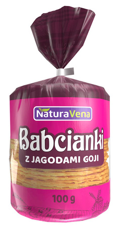 Torte della nonna con bacche di goji 100 g - Naturavena