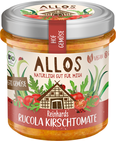 Pasta vegetale senza glutine con pomodorini e rucola BIO 135 g
