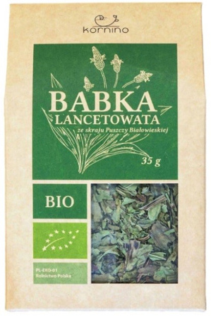 Piantaggine lanceolata BIO 35 g - Kornino