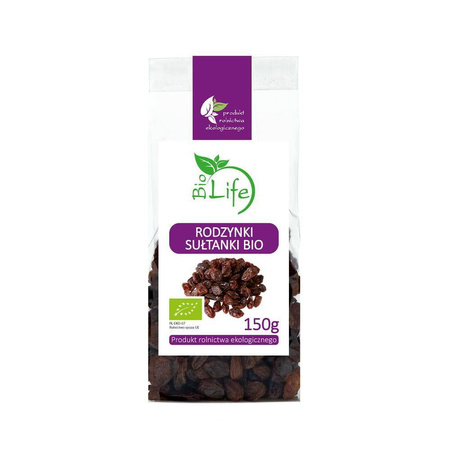 Uvetta sultanina biologica 150 g - BioLife