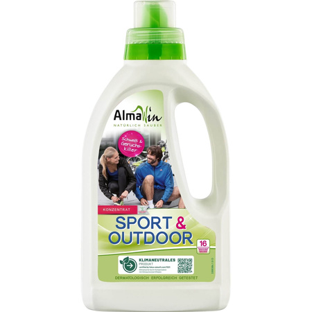 Liquido di lavaggio per indumenti sportivi eco 750 ml - ALMAWIN