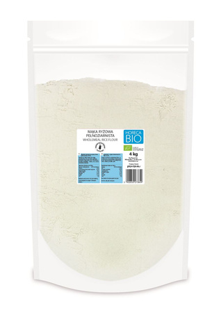 Farina di riso integrale biologica senza glutine 4 kg – Horeca