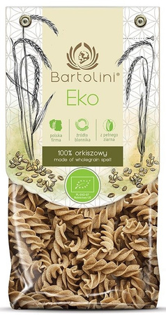 Pasta di farro integrale fusilli Biologico 250 g – Bartolini